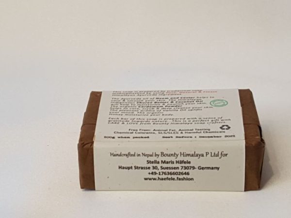 Bounty Himalayan Natural Cardamone Vanilla Soap (100% Vegan)