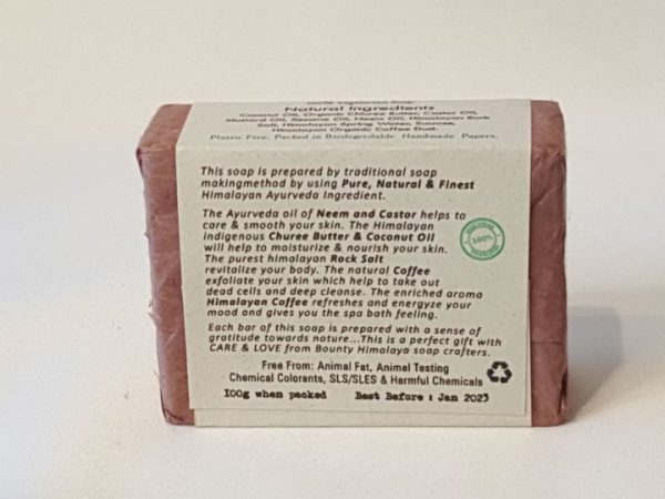 Bounty Himalayan Natural Coffee Soap (100% Vegan)