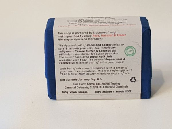 Jabón natural de sal del Himalaya Bounty Himalayan. (100% vegano)