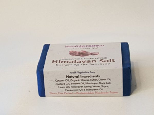 Jabón natural de sal del Himalaya Bounty Himalayan. (100% vegano)