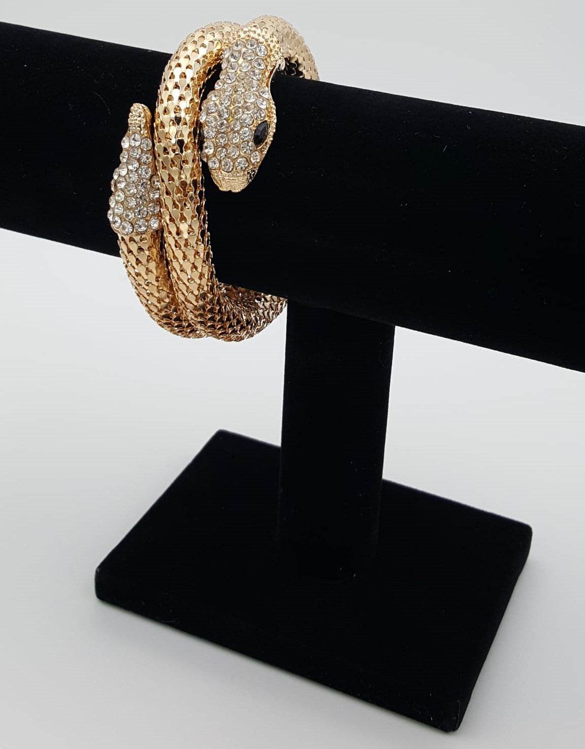Flexible gold colour Snake Bracelet