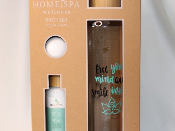 Bath Set Home Spa, In A Gift Box (3pcs)