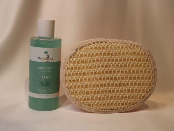 Bath Set HOME SPA In A Gift Box (2Pcs)