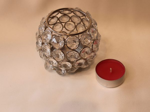Luxury Beaded Candle Holder