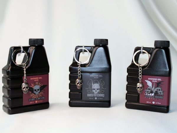 Shower Gel For Men In Engine Oil Canister.