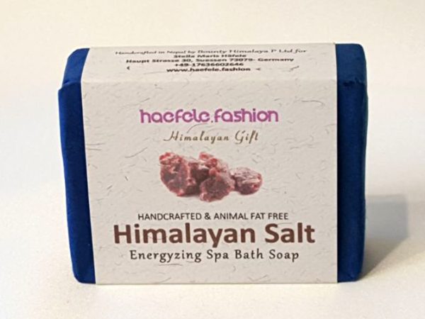 Jabón natural de sal del Himalaya Bounty Himalayan. (100% vegano)