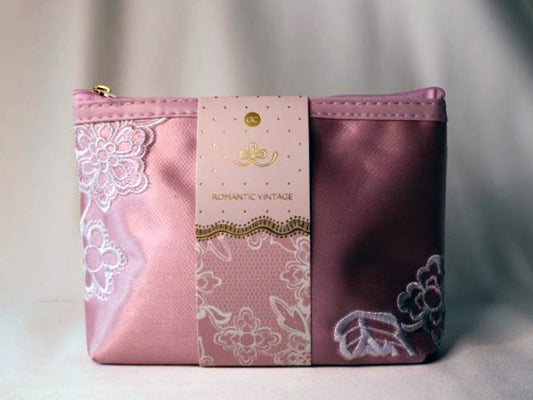 Set de Baño ROMANTIC VINTAGE En Neceser (4 Uds.)