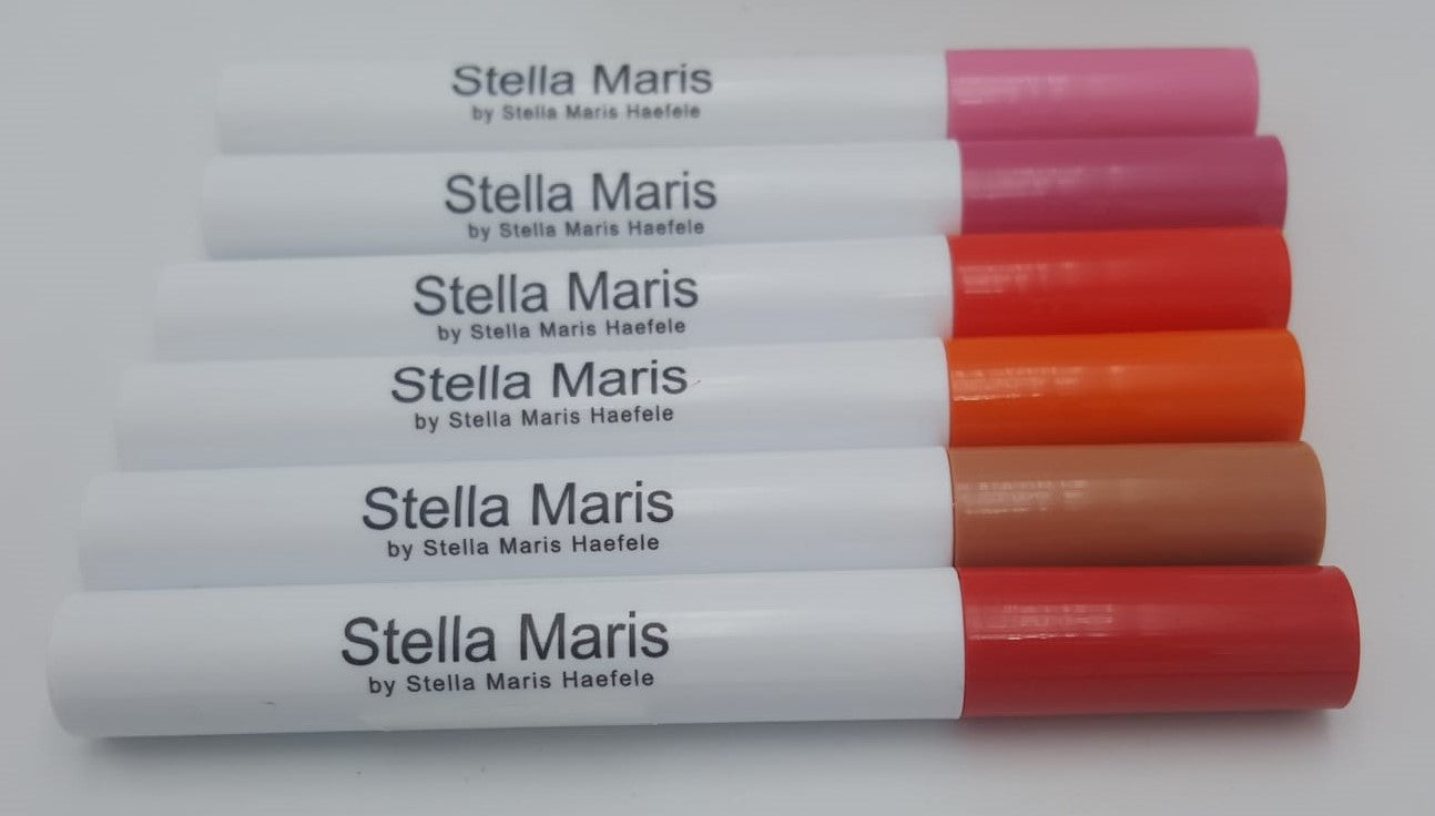 Stella's matte liquid lipstick set 6PCS. 