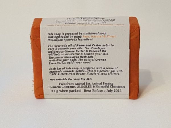 Bounty Himalayan Natural Orange Soap (100% Vegan)