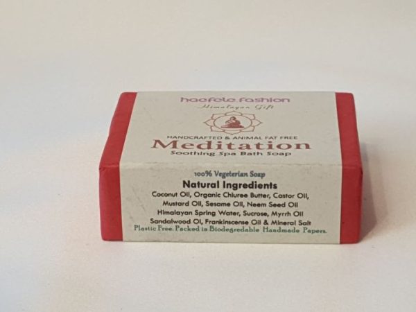 Jabón de meditación natural del Himalaya Bounty. (100% vegano)