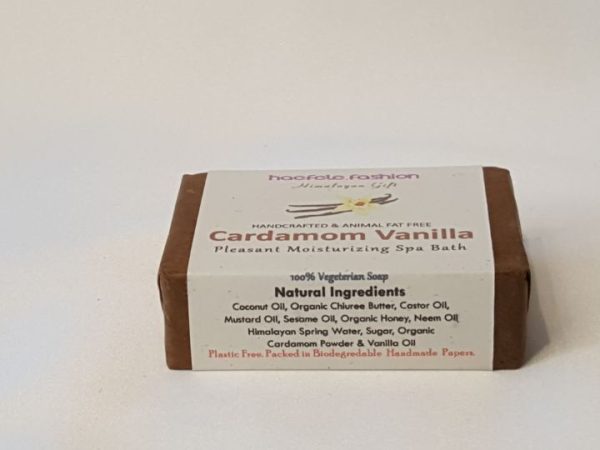 Jabón de vainilla de cardamomo natural del Himalaya Bounty (100% vegano)