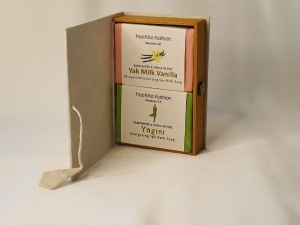 Bounty Himalayan Natural Yak Milk Vanilla &amp; Yogini Soap, Gift Box