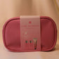 Set de Viaje Esencial En Caja Color Rosa (4PCS)