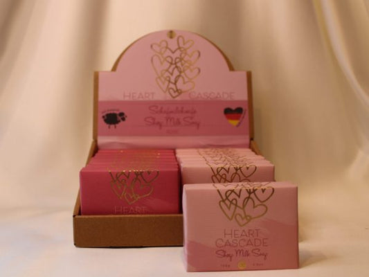 Heart Cascade Sheep Milk Soap