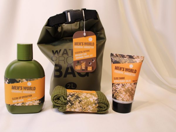 Men's World Gift Set In A Waterproof Bag (4pcs) 