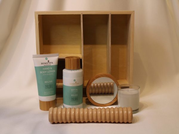 Bath Set HOME SPA In A Gift Box (5Pcs)