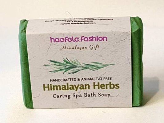 Jabón de hierbas naturales del Himalaya Bounty Himalayan. (100% vegano)