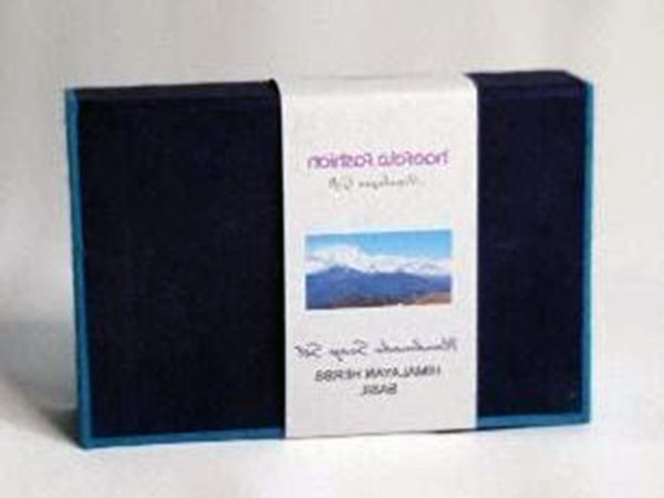 Jabón de albahaca y hierbas naturales del Himalaya Bounty Himalayan, caja de regalo (100 jabones veganos)