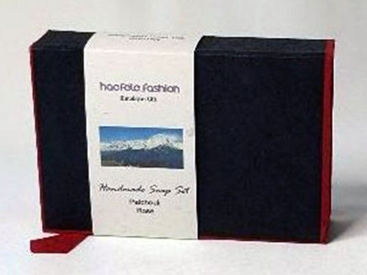 Bounty Himalayan Natural Patchouli & Rose Soap, Gift Box (100 Vegan Soap)