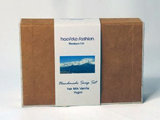 Bounty Himalayan Natural Yak Milk Vanilla & Yogini Soap, Gift Box